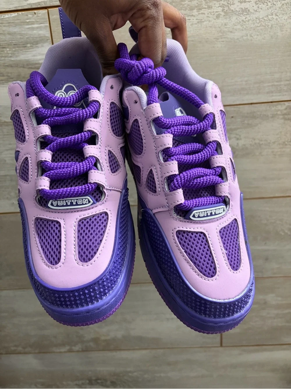 Purple Trainer Sneakers